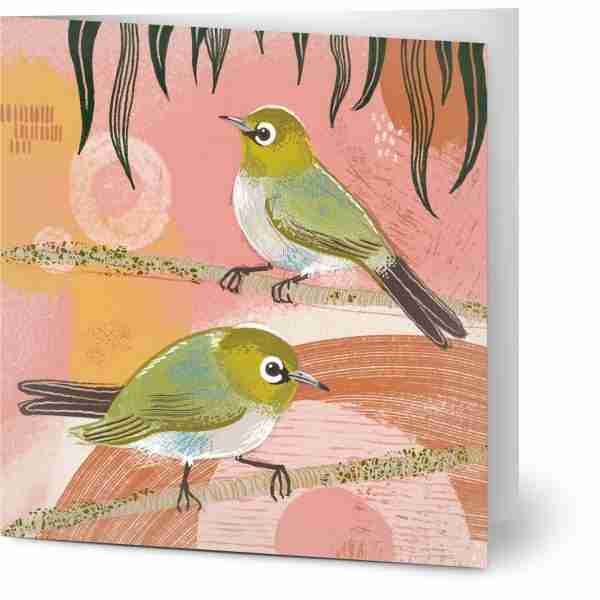 Silvereye greeting cards