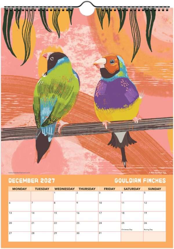 2027 Australian Bird Calendar - Image 15