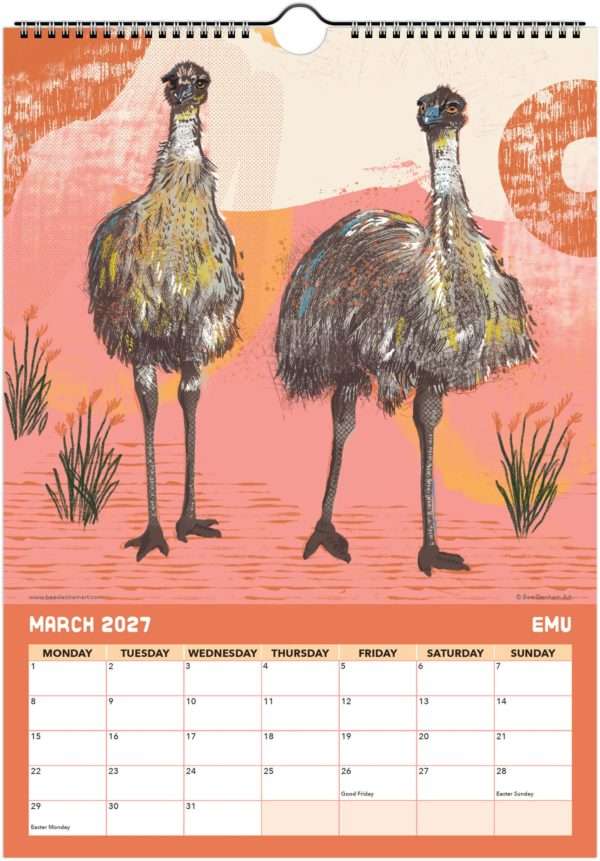 2027 Australian Bird Calendar - Image 6